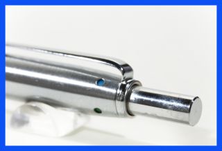 Kugelschreiber Chrom/Schwarz, solid 935, 4 colour ball pen, near mint