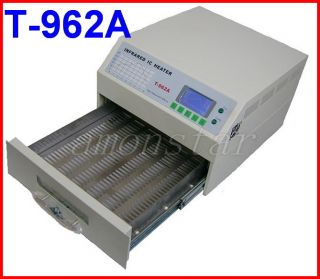 T962A Infrared IC Heater Reflow Oven SMD BGA 30X32CM