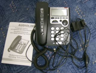 Audioline TAB 968 silver,black Clip Funktion, digitaler