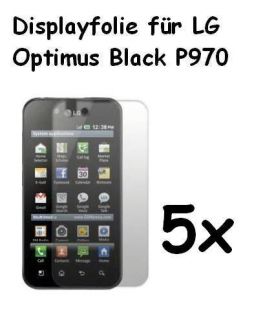 Displayfolie Schutz Folie für LG Optimus Black P970