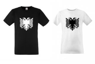 Shirt Kosova Kosovo serbien Albanien Fahne Alban Albania ADLER