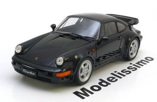 18 Welly Porsche 911 (964) Turbo 1988 black