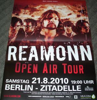 REAMONN Open Air Tour Poster BERLIN 21.08.2010