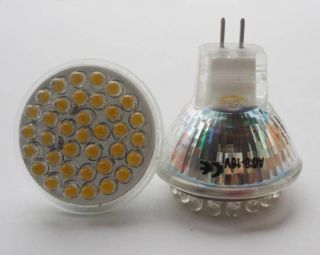 36 LEDs 12V MR11 GU4 Warmweiss Led  High Lumen 