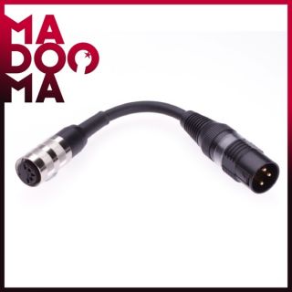 MADOOMA Adapter Kabel Klein Tuchel   XLR Mikrofone alt z.B. MD421