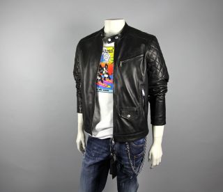DSQUARED² SUMMER 2013 Leder Jacke Leather Jacket NEU NEW OFFIZIELLER