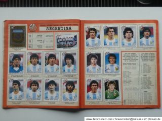 4everCollect   PANINI 1x Mexico 86 WC 1986 WM Complete Stickers Album