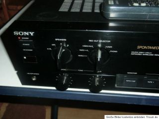 Sony Integrated Amplifier TA F411R