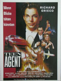 Cinema 975 Filmkarte, Teen Agent mit Richard Grieco + Gabrielle Anwar