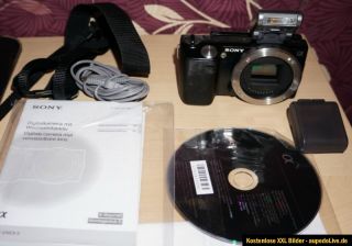 Sony α (alpha) NEX 5 14.2 MP Digitalkamera   Schwarz (Nur Gehäuse
