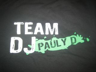 TEAM DJ PAULY D Adult Humor Jersey Shore Crazy Party MTV Snooki Funny