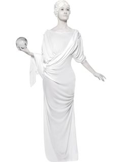 Statue Kostüm Figur Marmor Toga antik Römerinkostüm Gr S