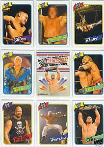 2007 Topps Heritage III  WWE Wrestling Trading Card Set
