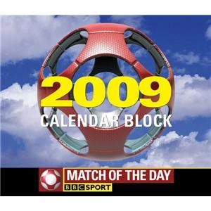 Match of the Day 2009 Desk Block Soccer Calendar: Sports