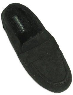  Perry Ellis Portfolio   Mens Loafer Slipper, Black 24600 Shoes