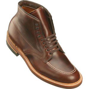 Mens Indy Boot High Top Blucher Workboot Brown Chrome Excel Shoes