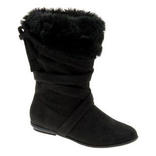  ALDO Beardsley   Women Cold Weather Boots   Black Suede   5 Shoes