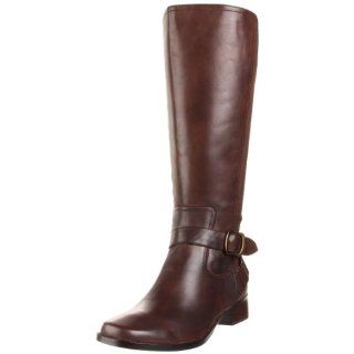 Womens Mentor Wide Calf Boot,Brown Burnished Leather,7 M US Shoes