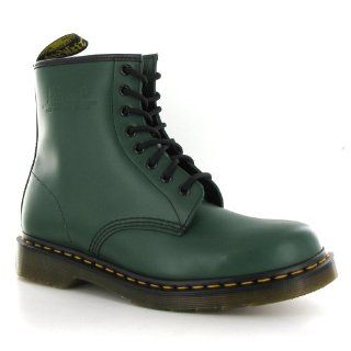 Dr.Martens 1460Z Green Leather Womens Boots: Shoes