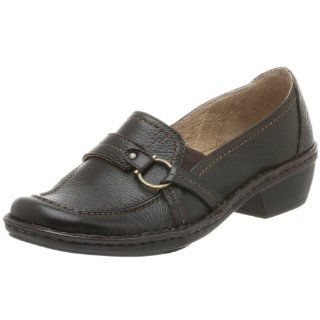 Clarks Womens Aphrodite Loafer,Dark Brown,9 N Shoes