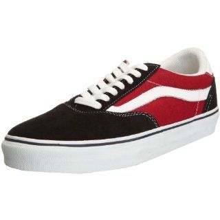 Mens VANS AV6 Shoes Black/Deep Red/White Unisex 10.0 (10.0