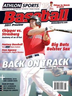 Athlon Sports 2011 MLB Baseball Preview Magazine  Boston