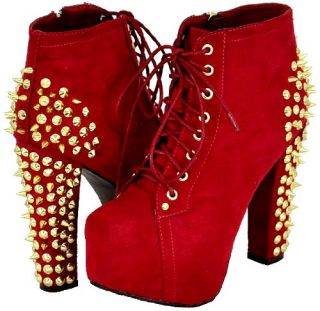 shoes display on website breckelles britney 11 red women ankle boots