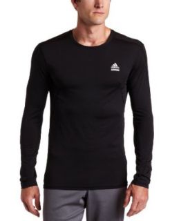 adidas Mens Techfit Fitted Long Sleeve Top Clothing