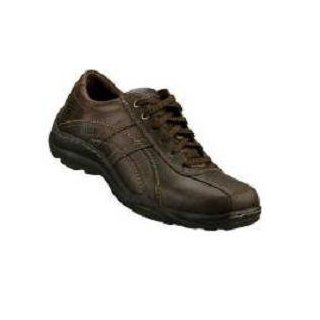 Skechers Mens Carriage Gandre Bicycle Toe Shoes,Chocolate,11 M Shoes