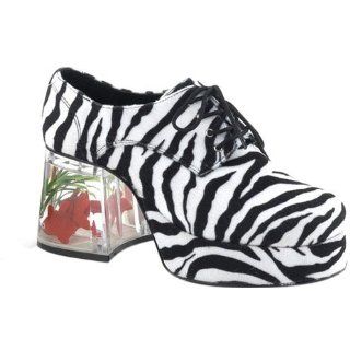  Adult Mens Zebra Fish Tank Shoes (SizeLg 12 13) Clothing