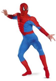 Spiderman Classic Muscle Mens: Clothing