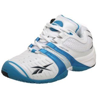 Womens KFS Pump Advantage Tennis Shoe,White/Blue/Navy,12 M Shoes
