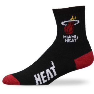 Miami Heat Team Color Basketball Socks Mens Large 10 13