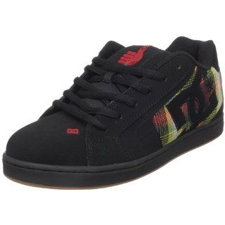 DC Mens Net TP Skate Shoe,Black Plaid,15 M US Shoes