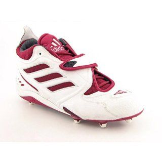 2D Mens Size 15 White Football Cleats Baseball Cleats Shoes Shoes