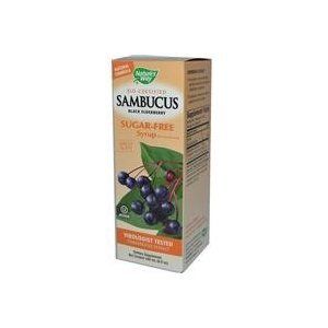 Natures Way Sambucus Sugar Free Syrup, 8 Ounce Health