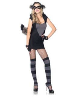 Leg Avenue Womens Risky Raccoon Costume: Clothing