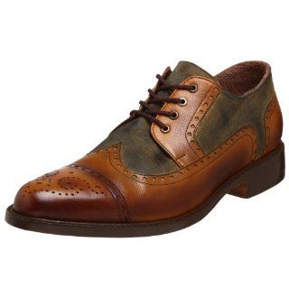  Esquivel Mens Old Julian Oxford,Tan/Green Suede,8 M US Shoes