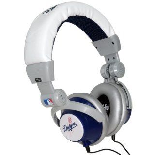 iHip MLF10278LAD MLB LA Dodgers DJ Style Headphones, Blue