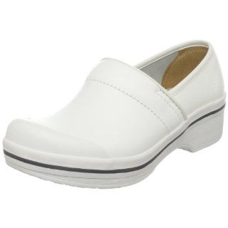 Dansko Womens Volley Box Leather Clog: Shoes
