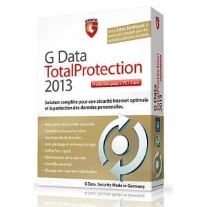 2013 3PC   Achat / Vente ANTIVIRUS G DATA TotalProtection 2013