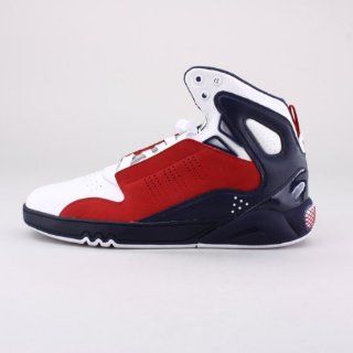  Adidas Roundhouse Mid 2 JR Leather White/Red/Navy G56224 Shoes