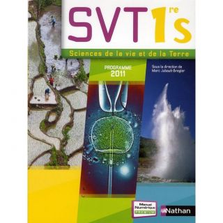 JEUNESSE ADOLESCENT SVT ; 1ère S ; livre de lélève (édition 2011)