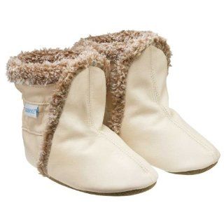  Robeez * Cream * Booties Soft Sole Baby Shoes 18 24 months: Shoes