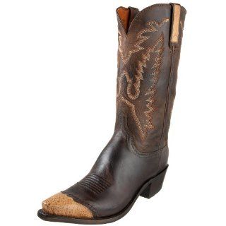 Mens N8658 5/4 Western Boots,Chocolate Burnish,9 D(M)US Shoes