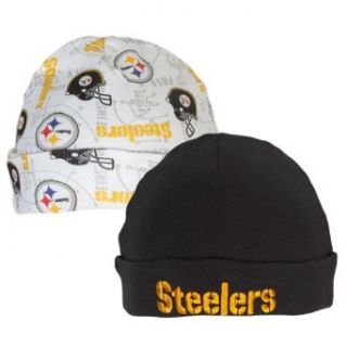 NFL Pittsburgh Steelers Infant Cap Set, Pack of 2, 0 6