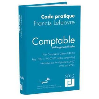 CODE COMPTABLE (EDITION 2012)   Achat / Vente livre pas cher