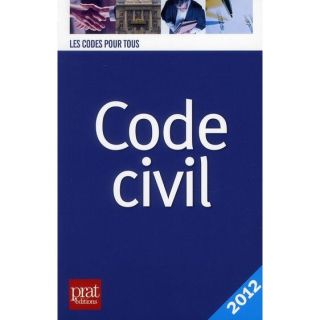 CODE CIVIL 2012   Achat / Vente livre Collectif pas cher  