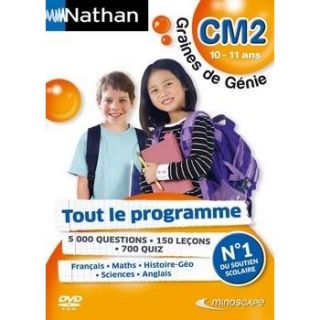 NATHAN GRAINES DE GENIE CM2 2010/2011 / Jeu PC   Achat / Vente PC