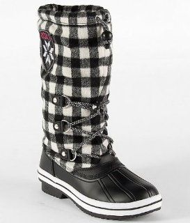 Roxy Go Snow Boot Black White: Shoes